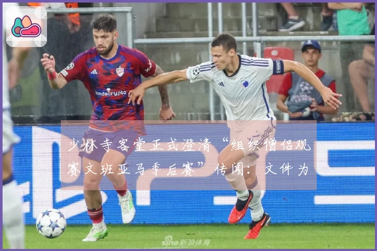 少林寺客堂正式澄清“组织僧侣观赛文班亚马季后赛”传闻：文件为伪造